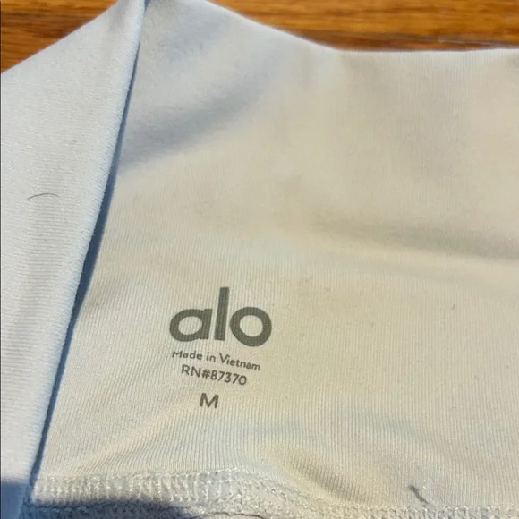 ALO Yoga Gray and Black Leggings - Picture 2 of 7